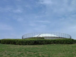 大阪市立体育館の天井