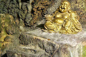 gold, Buddha, statue