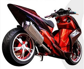 Modif motor mio soul gt sederhana keren