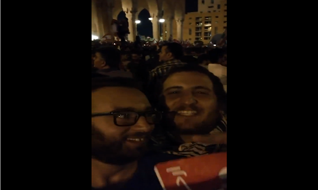 "الصبابة ولو باندية" في قلب مظاهرات بيروت (فيديو) 