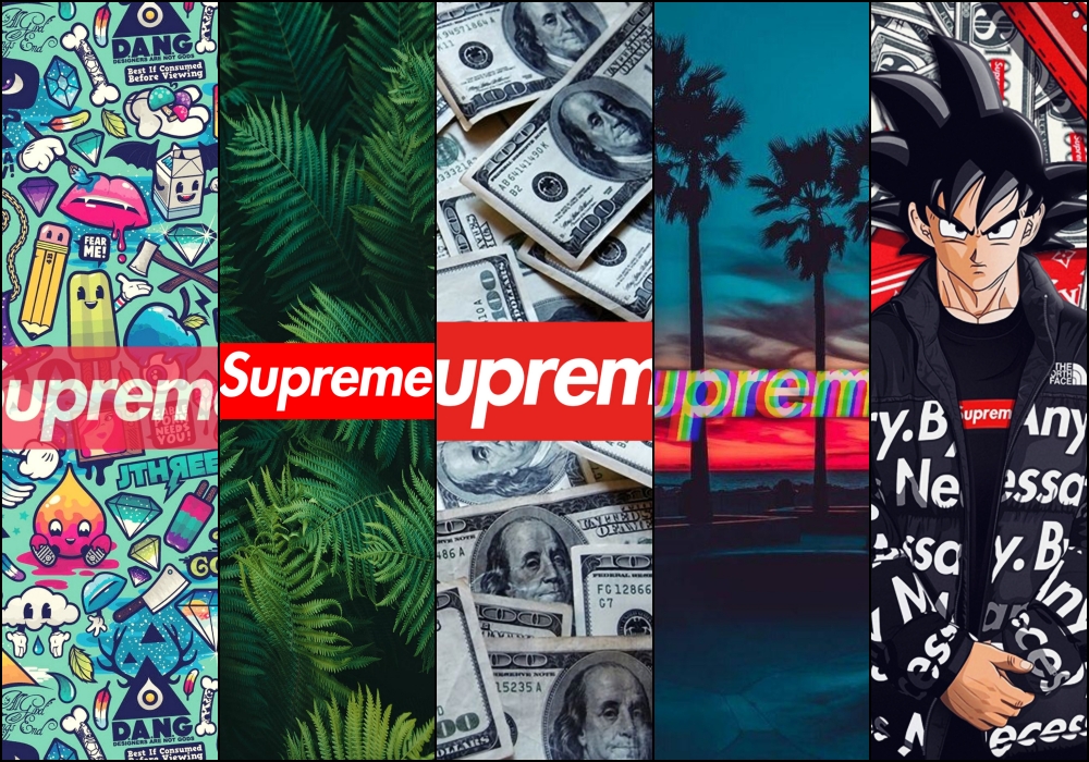 Supreme wallpaper collection for mobile