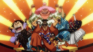 ワンピースアニメ 993話 ワノ国編 | ONE PIECE 光月おでん 赤鞘九人男