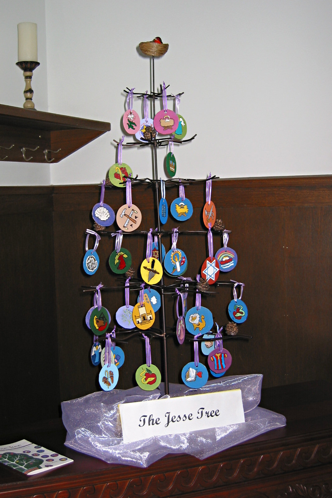 ABT UNK Advent Calendar Religion Chrismons and Jesse Trees