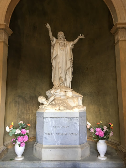 Cimitero Monumentale della Misericordia di Siena: La visione di Ezechiele di Tito Sarrocchi