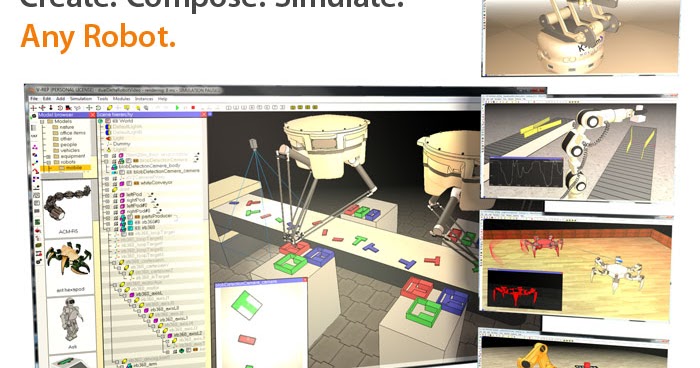 TechnoLabsz: V-REP : An advanced robot simulator