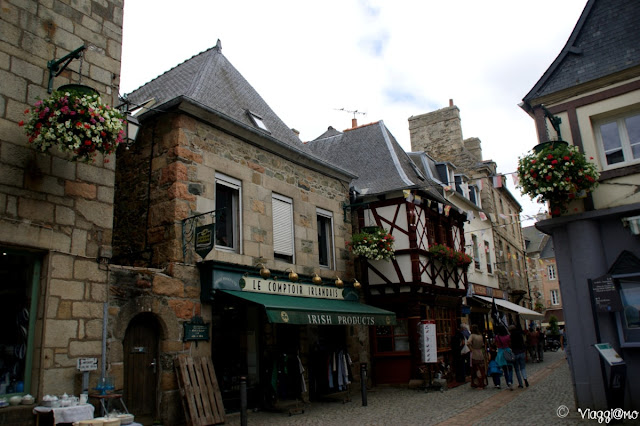 Una delle vie del centro di Paimpol