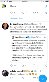 White House on lockdown