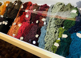Fibras textiles teñidas con tintes naturales