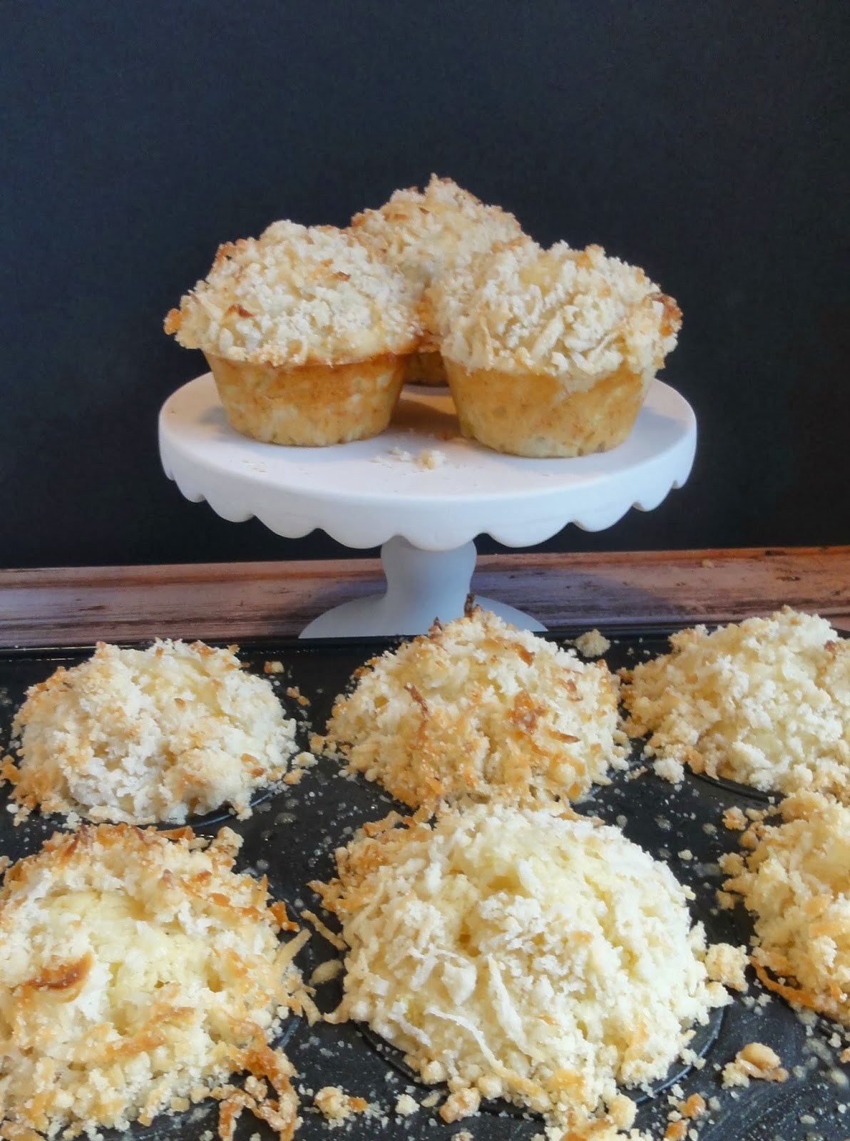 The Cookie Puzzle: Pina Colada Muffins
