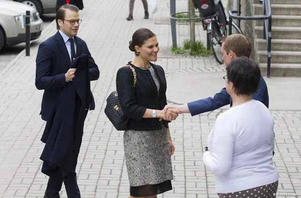 Crown Princess Victoria and Prince Daniel visited the Employment Service in Solna