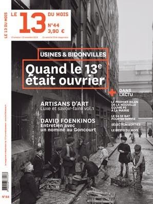 Le ‘13 du Mois’ consacre son dossier mensuel à l’Histoire ouvrière de l'arrondissement