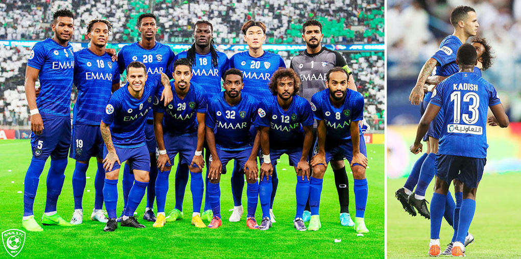 football teams with blue kits