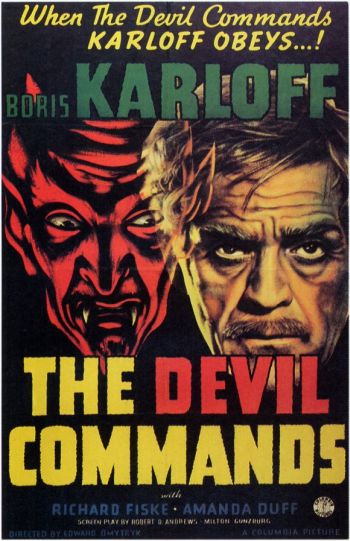 the devil commands poster
