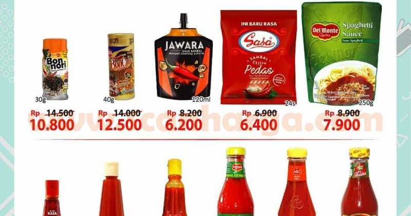 Promo Alfamart Chilli Fair Festival Sambal &amp; Saos Periode