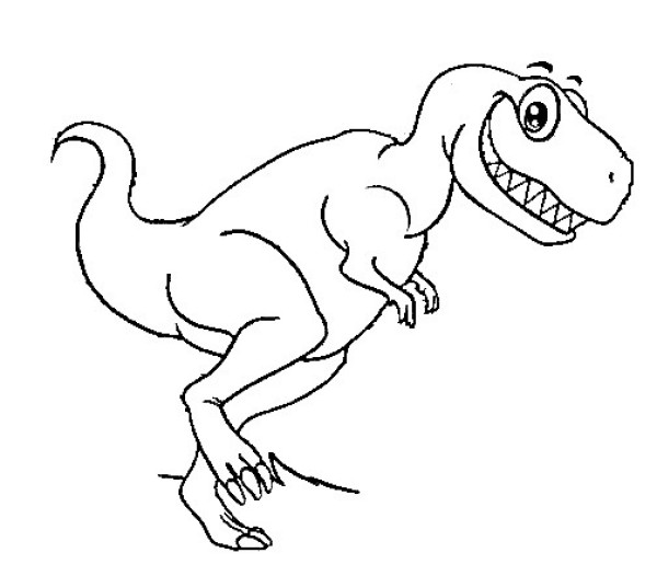 t rex coloring pages for preschoolers - photo #20