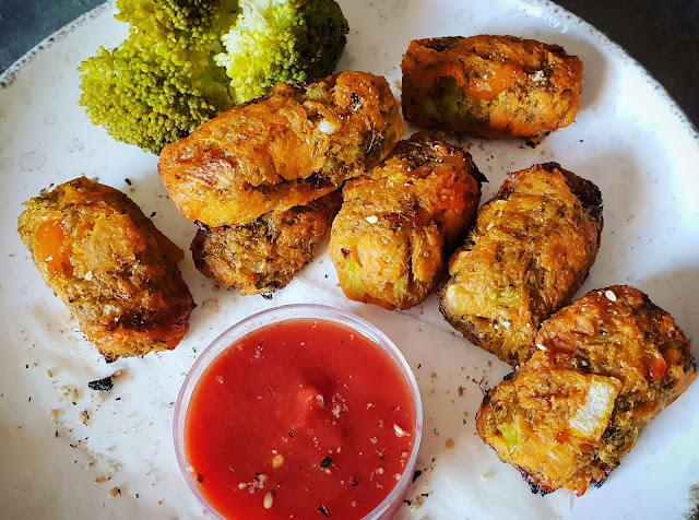 CROQUETTES VEGETARIENNE PATATE DOUCE/BROCOLI CROQUETTES VEGETARIENNE PATATE DOUCE/BROCOLI