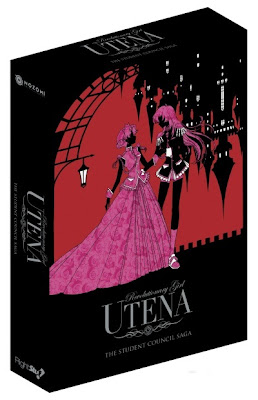 Girl Utena: The Student Council Saga, dvd, box, art