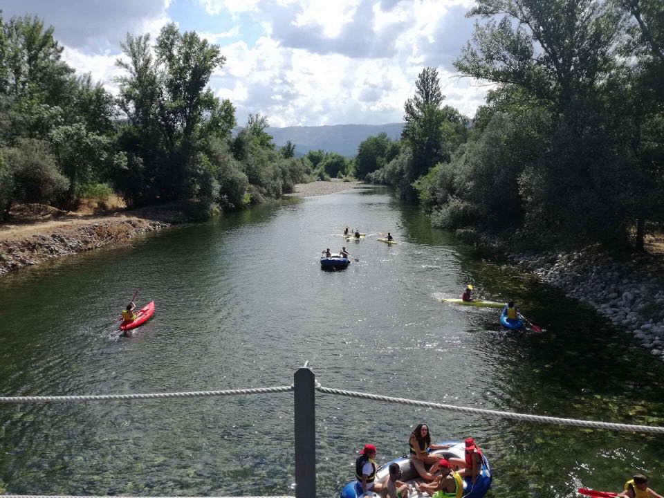 Canoagem no Zêzere