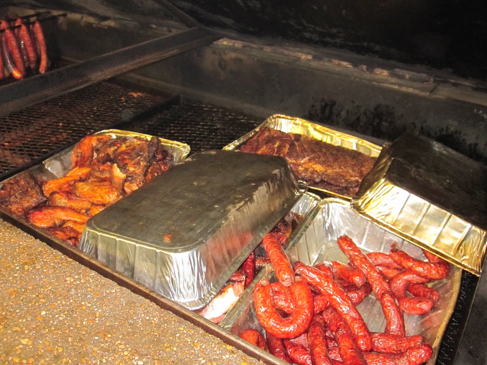 Man Up Tales of Texas BBQ™ The rest from City Meat Market (Giddings, TX)