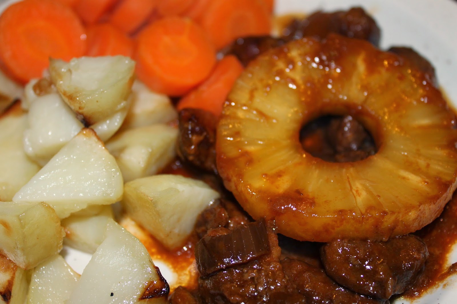 JibberJabberUK Slow cooker Barbecued pork with pineapple