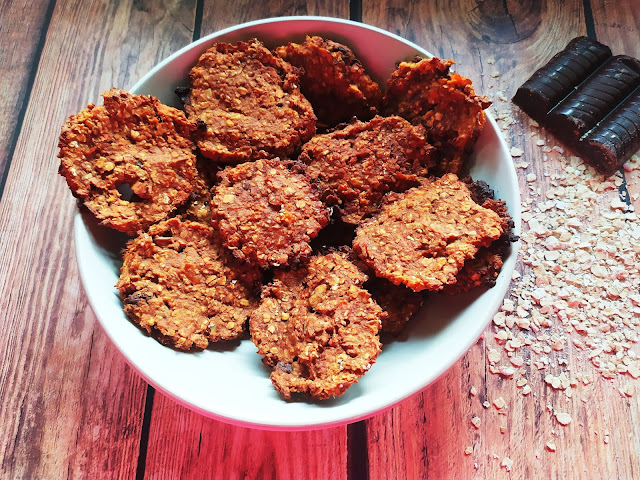 GALLETAS DE AVENA Y BONIATO SIN AZÚCAR