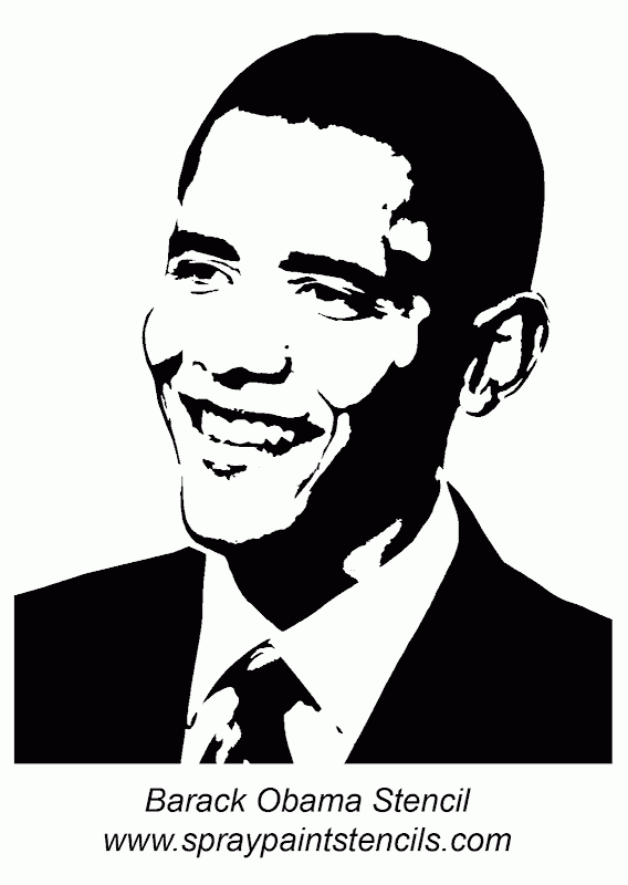 Coloring Obama - Coloring Pages Barack Obama title=