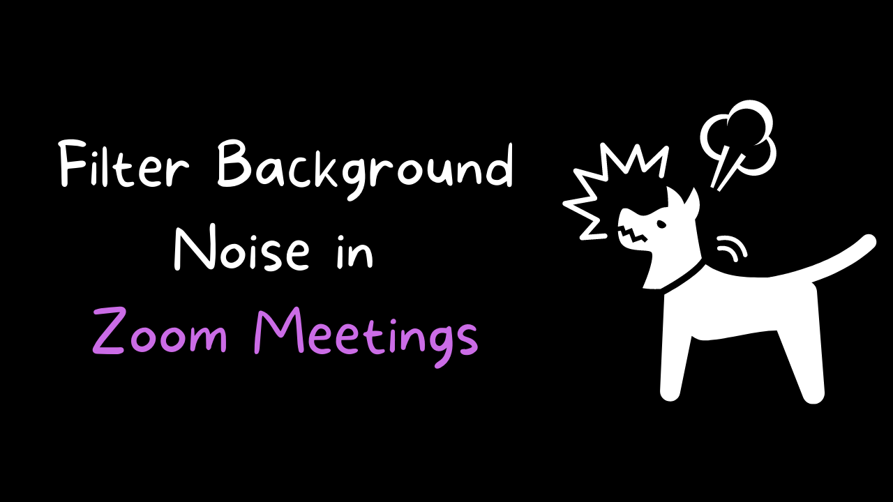 Free Technology for Teachers How to Reduce Noise in Zoom Meetings