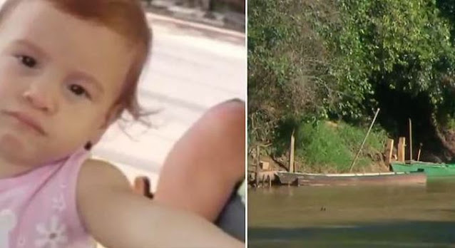 Corpo do bebê havia sido descartado pela mãe em um rio no interior de SP REPRODUÇÃO / RECORD TV