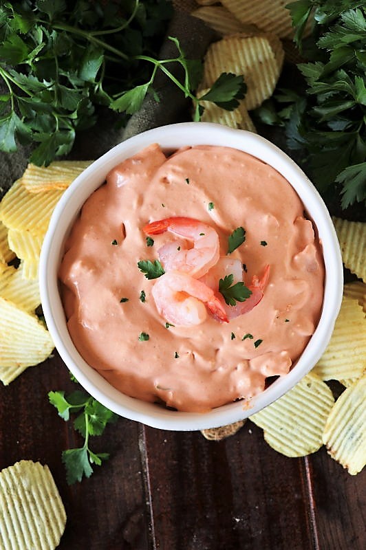 3Ingredient Shrimp Cocktail Dip The Kitchen is My Playground