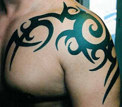 maori tribal arm tattoos shoulder
