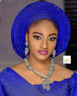 gele styles for round face