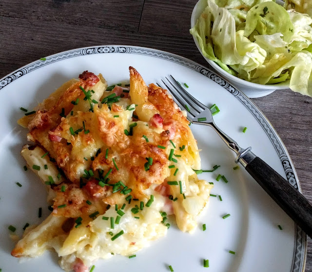 - Blumenkohl-Schinken-Gratin - Blumenkohl-Schinken-Gratin