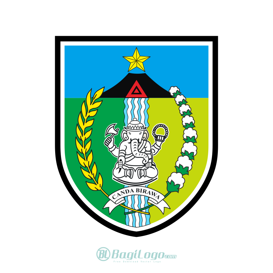 Kabupaten Kediri Logo Vector Bagilogo Com