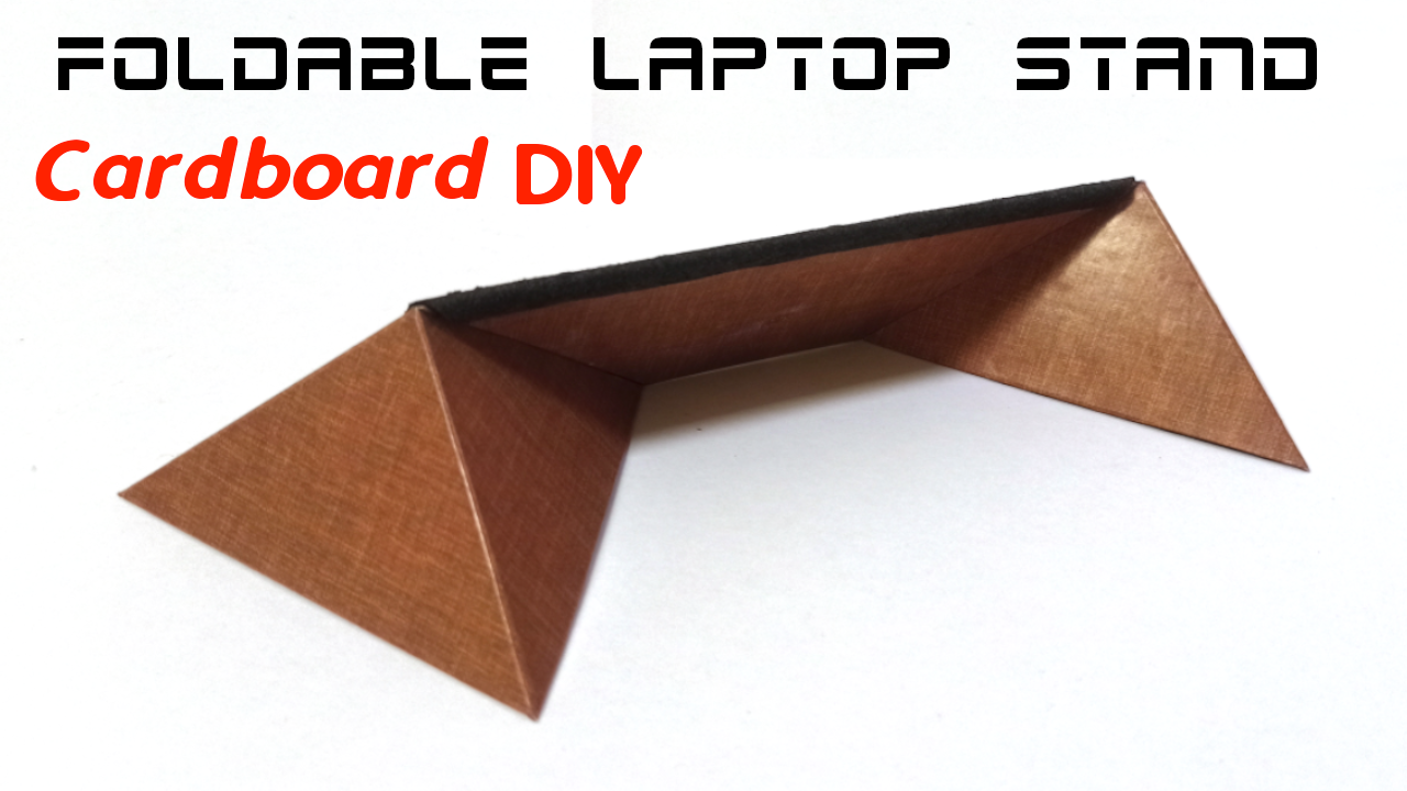 Yoshiny's Design How to make foldable Laptop Stand.( light and