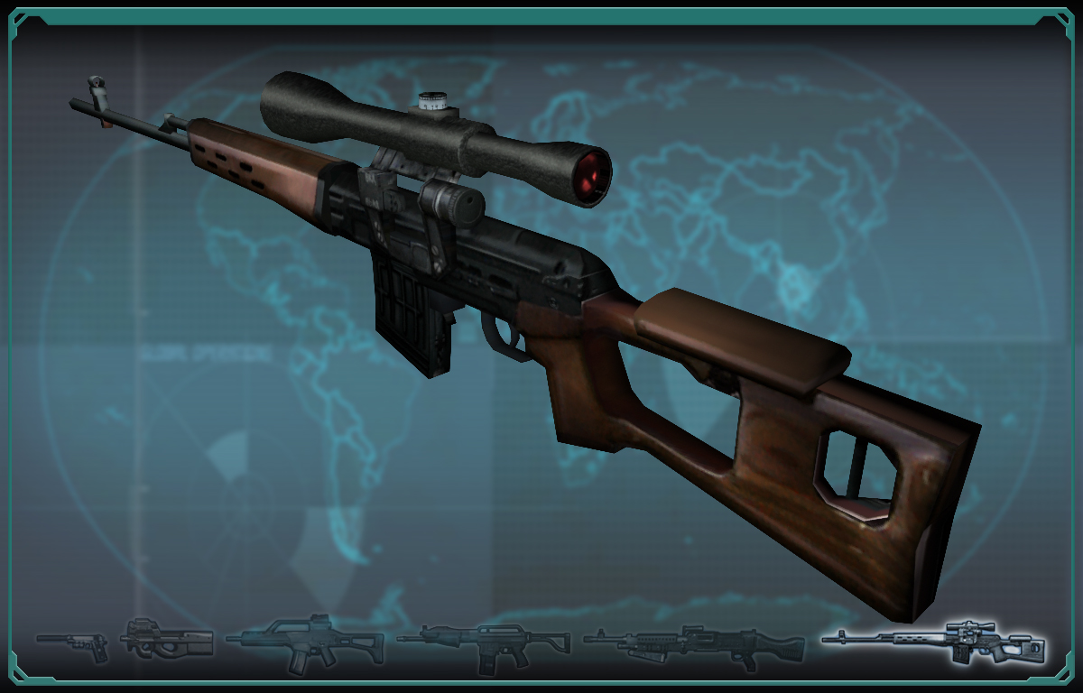 Deadly Dragunov Sniper Rifle Army and Weapons