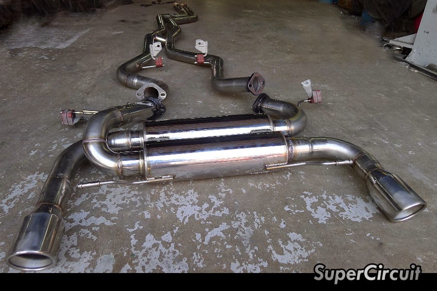 SUPERCIRCUIT Exhaust Pro Shop BMW 335i (E92) Twin Turbo Downpipe