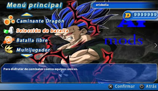 DESCARGA! HERMOSO ISO DBZ TTT MOD V2 AF CON MENÚ [FOR ANDROID Y PC PPSSPP]+DOWNLOAD 2020