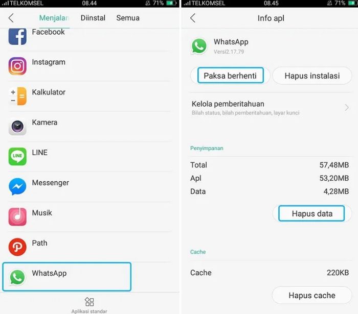 8 Cara Mengatasi Nada Pemberitahuan Whatsapp Tidak Bunyi Di Hp Android Singgih Repairs