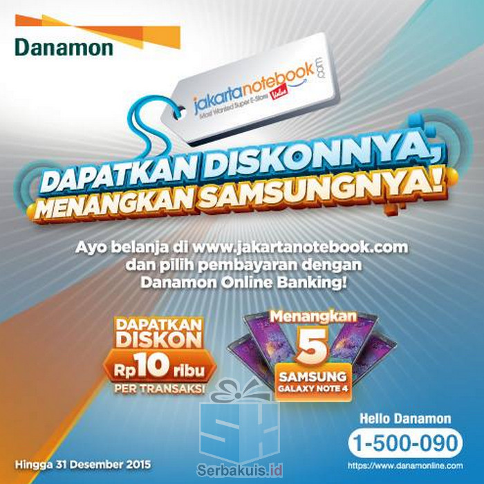 Promo Danamon Jakartanotebook.com
