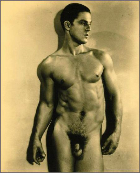 Naked vintage male models - Naked photo