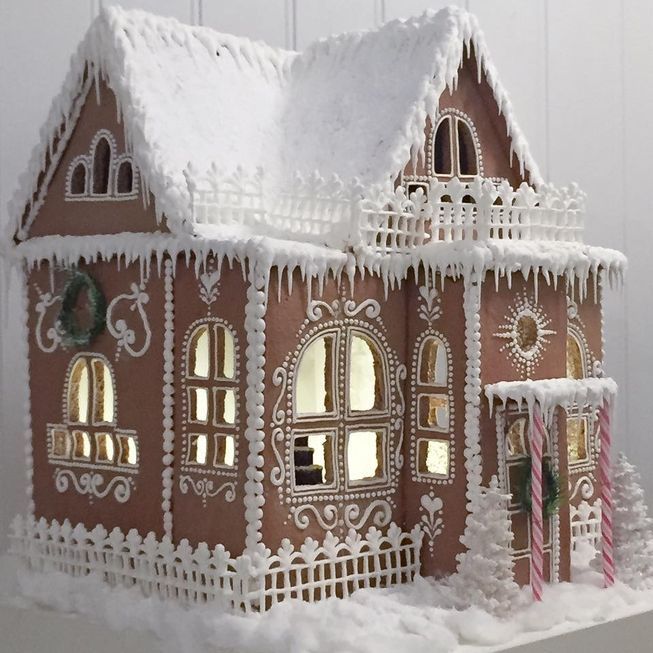 See Heidi's gingerbread house and learn how to make it yourself - add ...