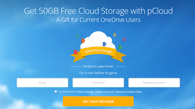 Free Storage With pCloud Giveaway