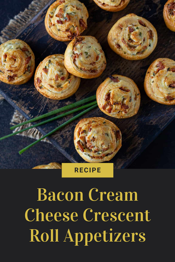 Bacon Cream Cheese Crescent Roll Appetizers Recipe