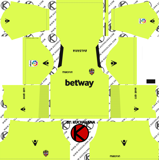 Levante UD 2018/19 Kit Dream League Soccer Kits Kuchalana