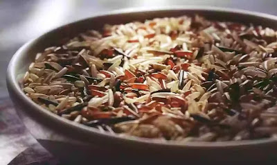 BLACK GRAM AND SPINACH BROWN RICE PULAO RECIEPE