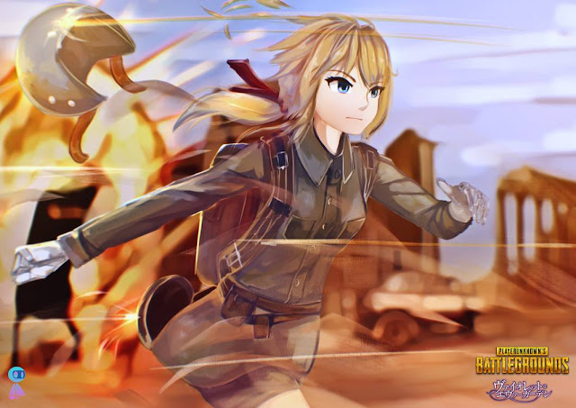 Galeri Foto PUBG Versi Anime - Arlina