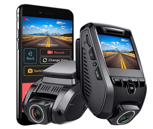 VIZOMAOI F7 Dash Cam 4K GPS WiFi Dash Camera for Cars