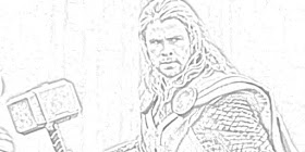 Thor coloring pages coloring.filminspector.com