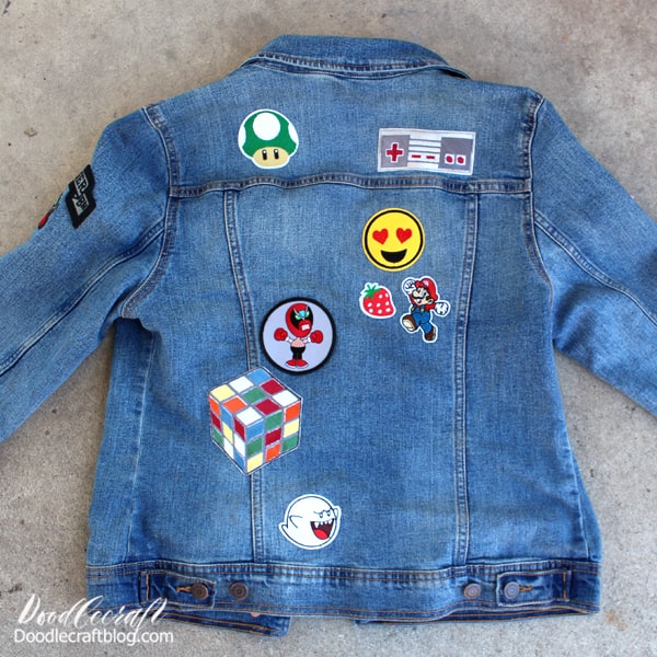 Denim Jacket With Patches: Must-Have On My Fall DIY List - Why Buy? DIY!