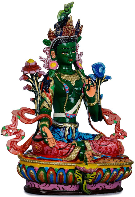 Tibetan Buddhist Goddess Green Tara